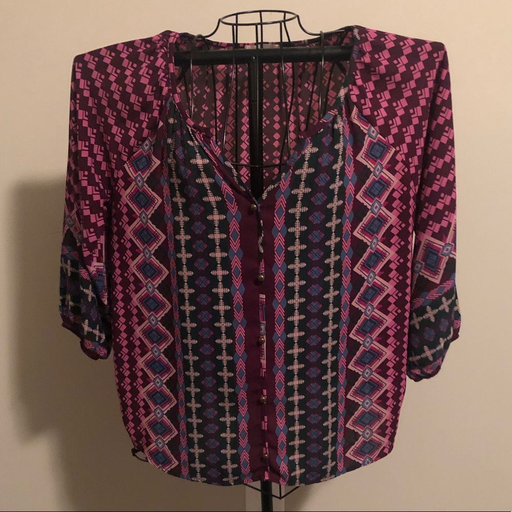 Pink/Purple Top